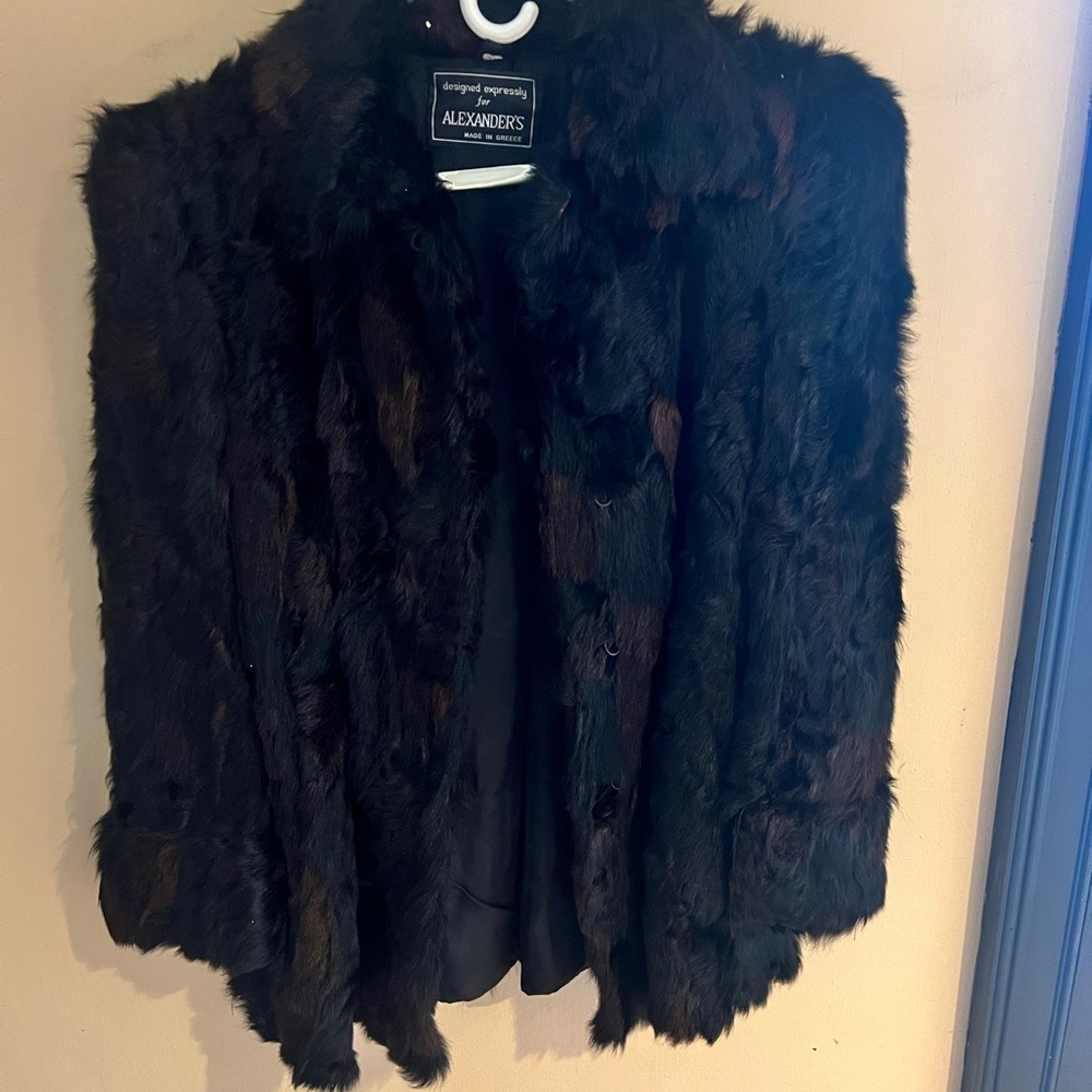 Black Fur Jacket